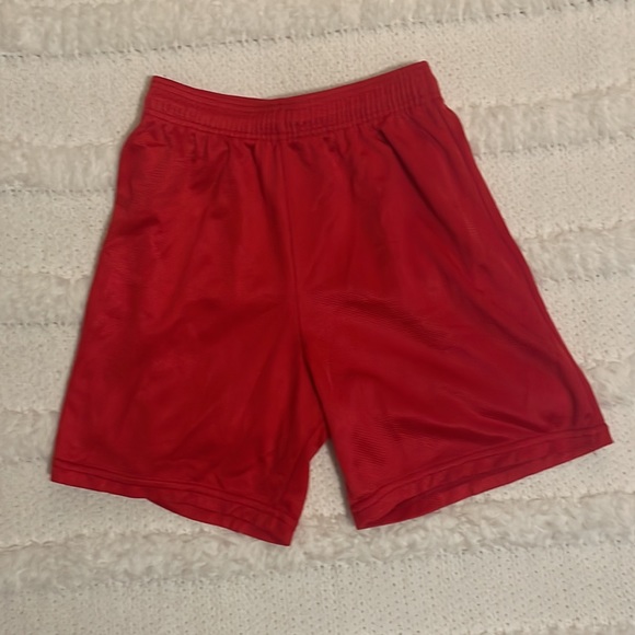 Russell blend baseball Vipers top black & athletic shorts red boys size L 14 16 - Picture 6 of 12